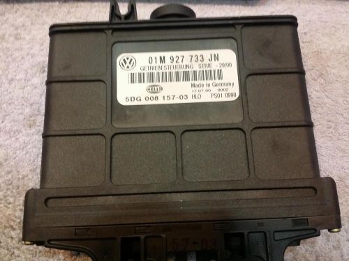Volkswagen golf chassis brain box transmission; conv, from vin 803594 01