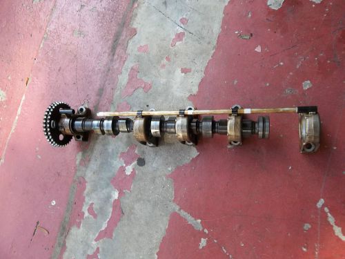 88 560 sl left &amp; right cam shafts w/towers #&#039;s f 26 &amp; s 09 used &amp; gears oil rods