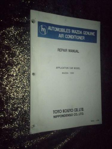 1975 mazda air conditioner  service repair manual toyo kogyo factory original