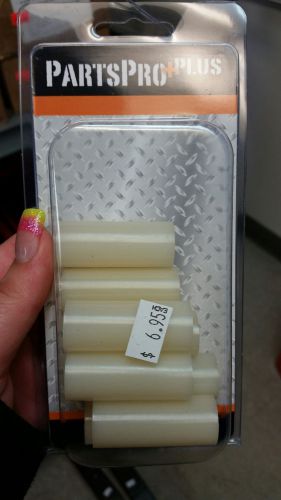 (8) pack 9/16" nylon bushings 1.75" length .625 id