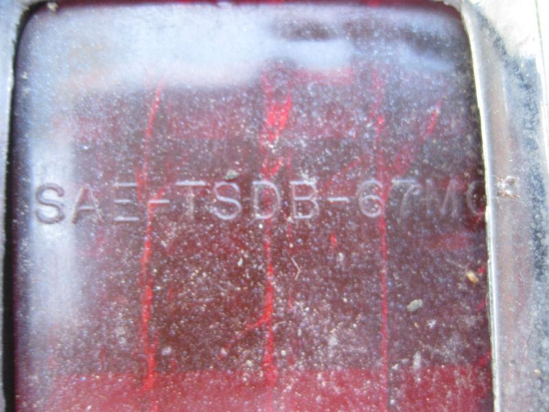 Origional 1967 Ford mustang tail light and 1967 Grill emblem spears, US $20.00, image 3