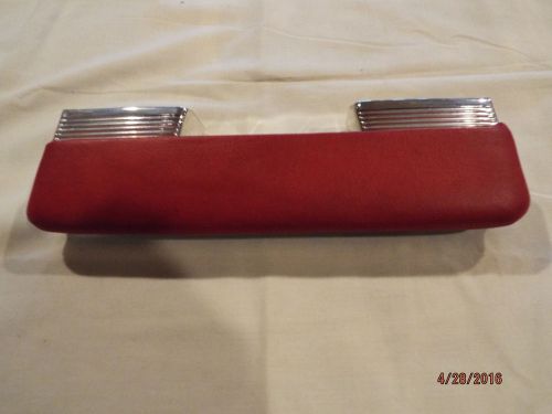 1963-1964 corvette nos door arm rest/pull, red vgc