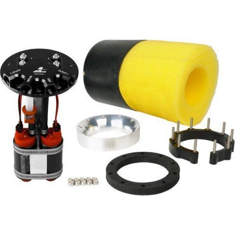 Aeromotive 18309 fuel pump, universal, phantom, dual 340, 6-10" depth