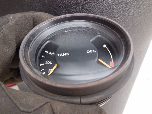 Porsche 911 fuel / oil gauge  vdo   911 641 202 03