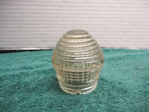 Vintage chris craft gar wood hacker glass mast light lens free shipping.
