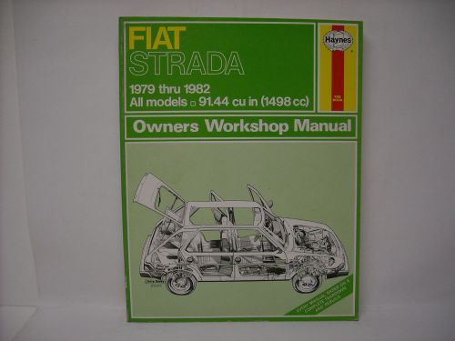 1979 thru 1982 fiat strada repair manual