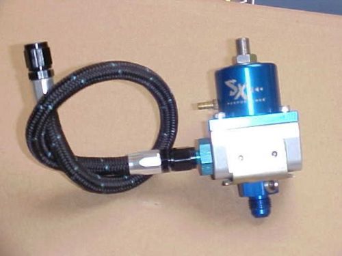 Sx performance fuel pressure regulator model 15404 (electric blue)