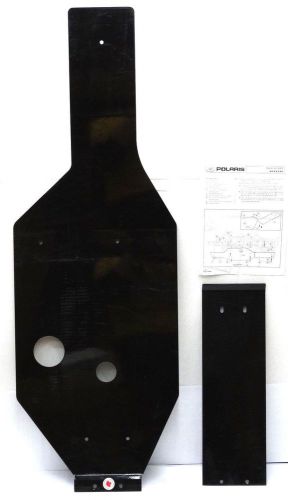 Polaris oem aluminum skid plate front/rear black sportsman 4x4 atv 2874337-067