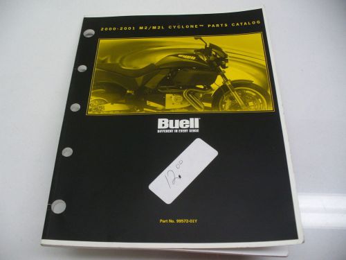 Buell 2000 2001 m2 m2l cyclone parts catalog