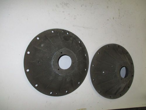 Halibrand 2&#034; championship race car magnesium rear end side plates. new old stock