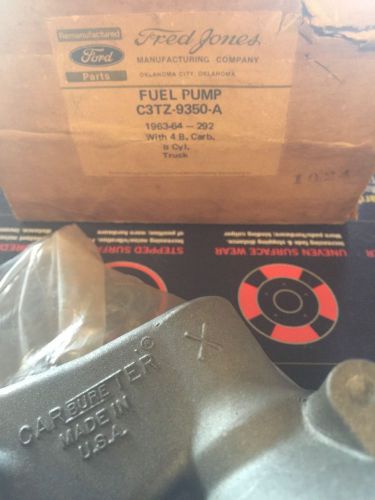 C3tz-9350-a fuel pump.1963 1964 ford 292 with 4bbl carb. 8 cyl truck pickup