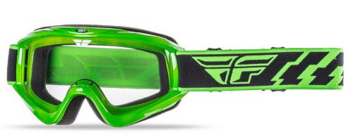 Fly focus adult goggles green with clear lens (last one)