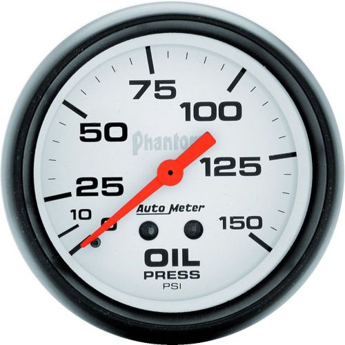 Autometer oil pressure gauge new 5823