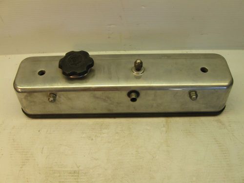Mg midget &amp; triumph spitfire 1500 pollished alloy valve cover &amp; gasket &amp; oil cap