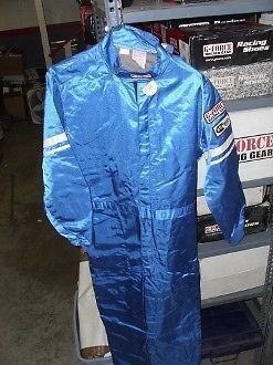 G-force racing  4620  large blue kart suit sfi 40