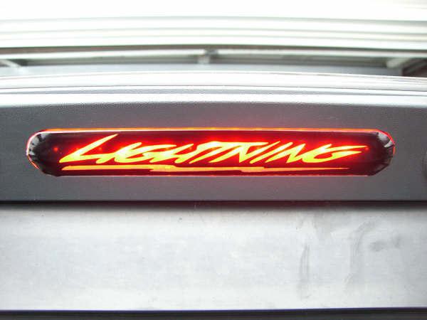 Ford f150 lightning 3rd brake light decal overlay 01 02 03 04