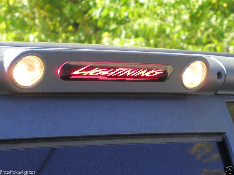 Purchase Ford F150 Lightning 3rd brake light decal overlay 01 02 03 04