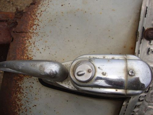 Used 1948 desoto custom suicide doors, trunk lever lock