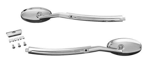Kuryakyn 1453 wndshld mnt ellipse mirrors