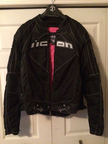 Icon contra speed queen motorcycle jacket