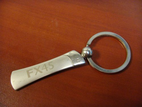 Infiniti fx45 brushed aluminum keychain key chain *stylish*
