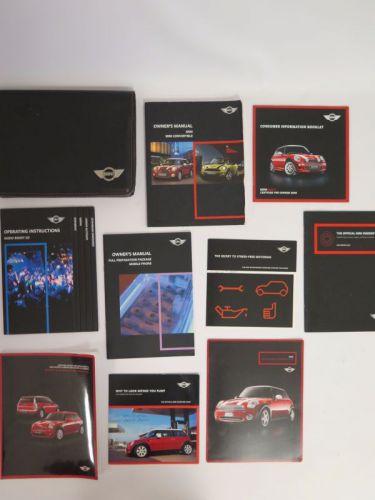 2008 mini cooper convertible owners manual guide book