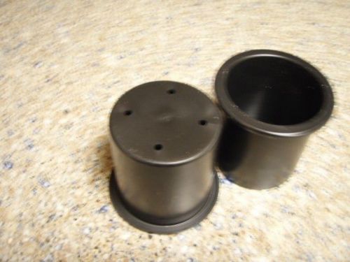 2 new bayliner or searay  plastic cup holders capri 3&#034; deep
