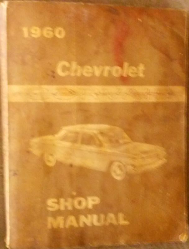 Vintage 1960 chevrolet corvair shop manual