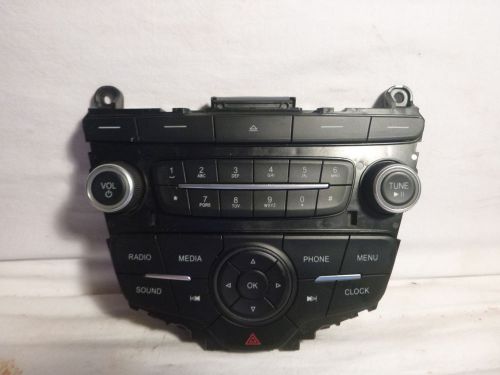 15 16 ford focus radio face plate control panel f1et-18k811-ld pn7702