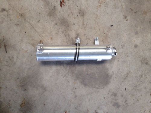 Aluminum overflow coolant tank for 87-93 ford mustang 5.0
