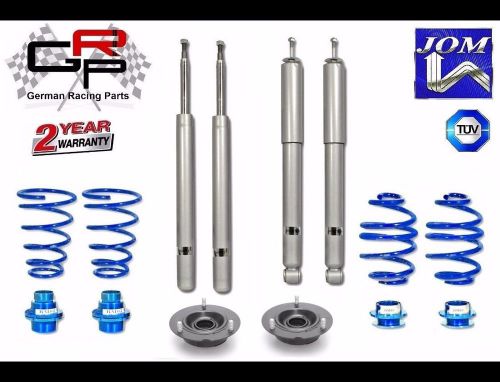 Jom adjustable coilover kit for bmw e30 saloon &amp; coupe (1982-1992) + 2 top mount