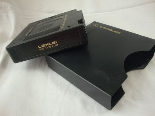 Lexus 6 disc cd changer tray magazine cartridge crw1342-b multi-cd play &amp; sleeve
