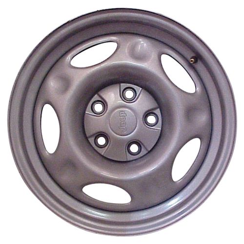 Oem remanufactured 16x7 steel wheel, rim flat black full face painted - 9039