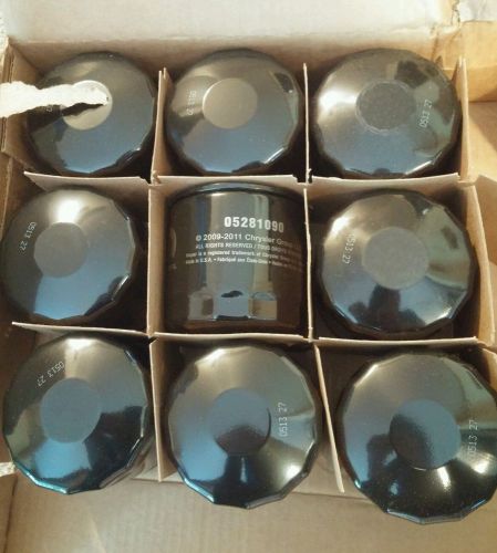 Engine oil filter mopar 05281090 pack of 9