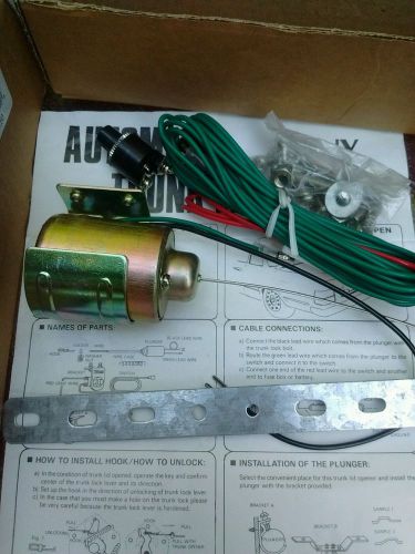 Automatic trunk lid opener for all vintage cars and trucks old stock new in box