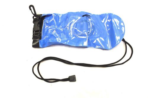 Blue small dry storage bag  new jet ski boat diving water sports