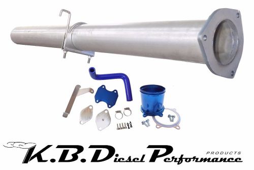 Dpf pipe, egr cooler &amp; throttle valve delete fits 2007.5-2009 dodge 6.7l cummins