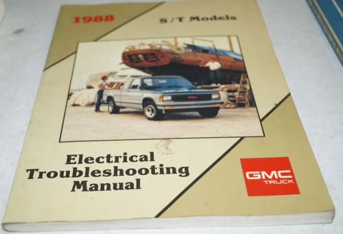 1988 gmc s/t s-10 truck jimmy blazer  electrical troubleshooting service manual