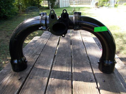 Mercury mercruiser v6-v8 exhaust system refurbished separator 59825 elbow 73738