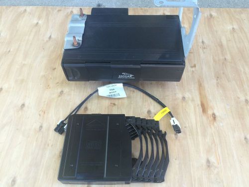 Jaguar x-type 6 disc cd changer with mounts cable 02 03 04 05 06 1x43-18c830-ab