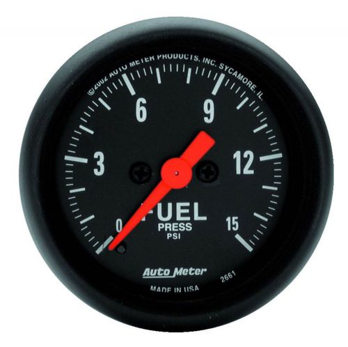 Autometer 2661 z-series electric fuel pressure gauge