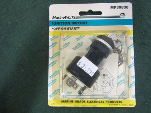 Marineworks/sierra ignition switch mp39830 off-on-start