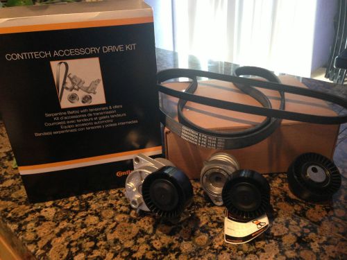 Bmw contitech drive belt kit adk0046p e46 e39 e83 e53 x3 x5 330 325 525 530
