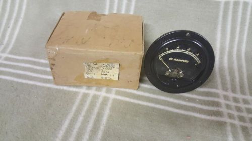 1950s vintage nos stark canada ammeter. d.c. milliamperes.