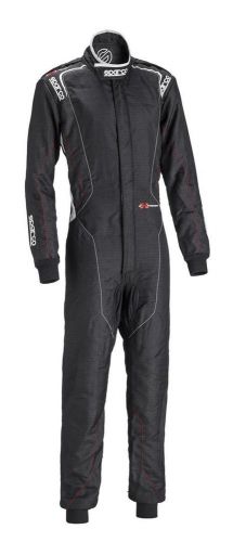 Sparco extrema rs-10 black single layer fia 8858 2000 racing suit - size: 54 new