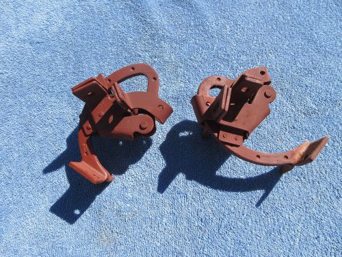 1955-1957 chevrolet station wagon rear  tailgate window hinge set pair