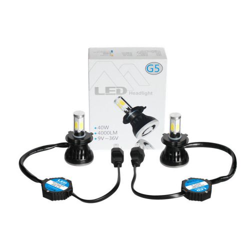 H4 9003 hb2 80w 8000lm cree led headlight car kit  hi/lo beam bulbs 6000k white