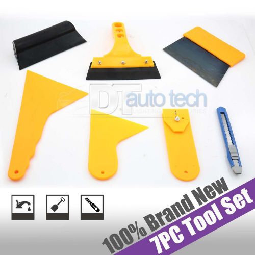Car window tint tools kit for auto film tinting scraper application installation