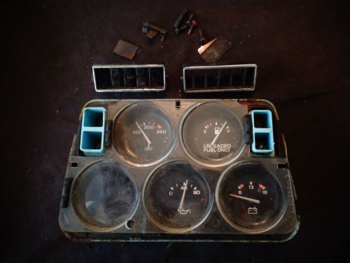 1979 1980 1981 1982 chevrolet c3 corvette stingray gauges instrument cluster