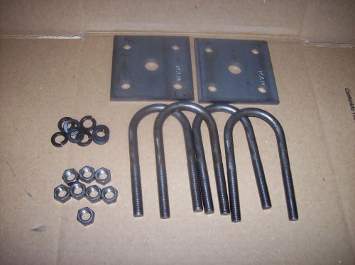 1-3/4&#034; axle / 1-3/4&#034; spring u-bolt kit utility trailer